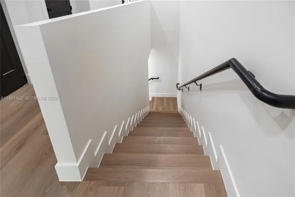 wooden floor in an empty room