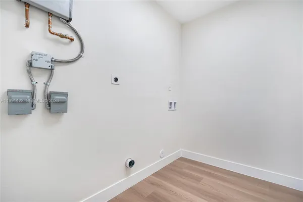 a view of empty room