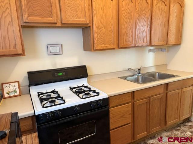 116 South Mary Street Ridgway, CO 81432 - Photo 9 of 23 a kitchen with granite countertop cabinets and appliances