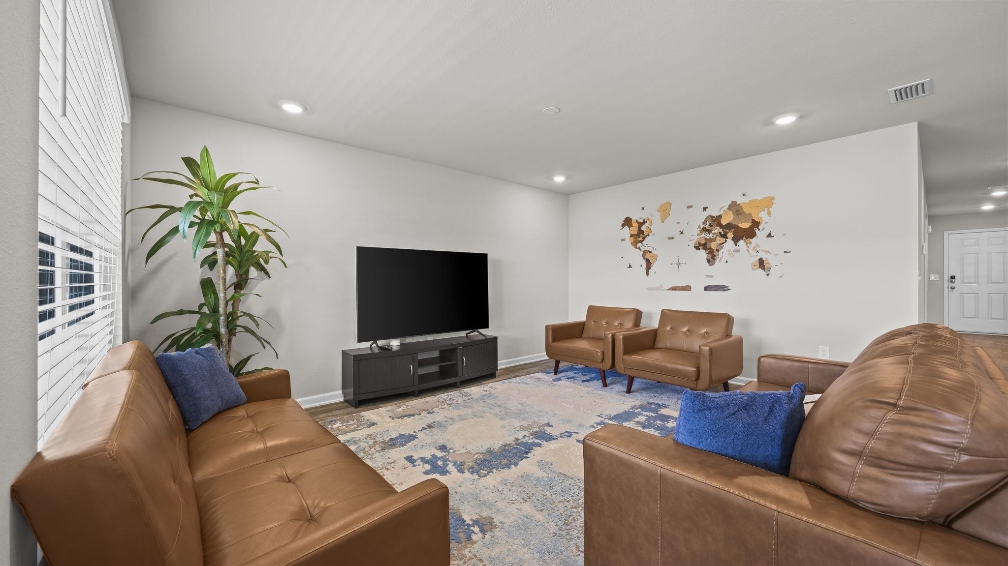224 Burnston Way Foley, AL 36535 - Photo 10 of 42 Living area with recessed lighting and wood finished floors