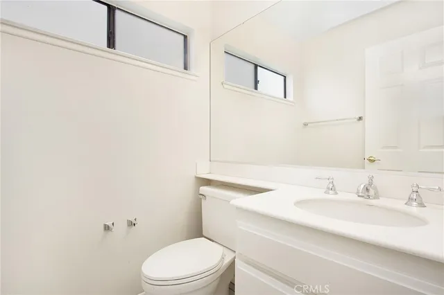 a view of a room with a large window