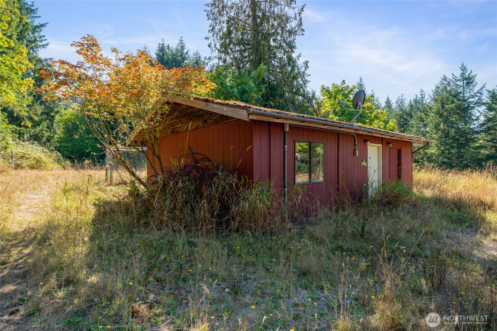 36716 Eatonville Cutoff Road East Eatonville, WA 98328 - Photo 2 of 37 a backyard of a house with lots of green space