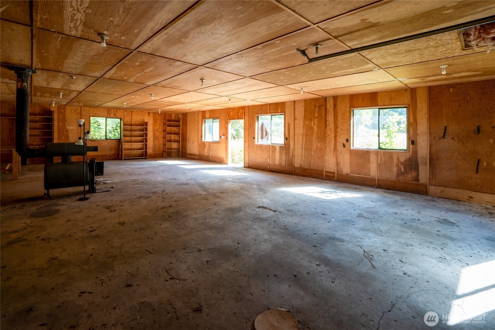 36716 Eatonville Cutoff Road East Eatonville, WA 98328 - Photo 36 of 37 a view of empty room with windows