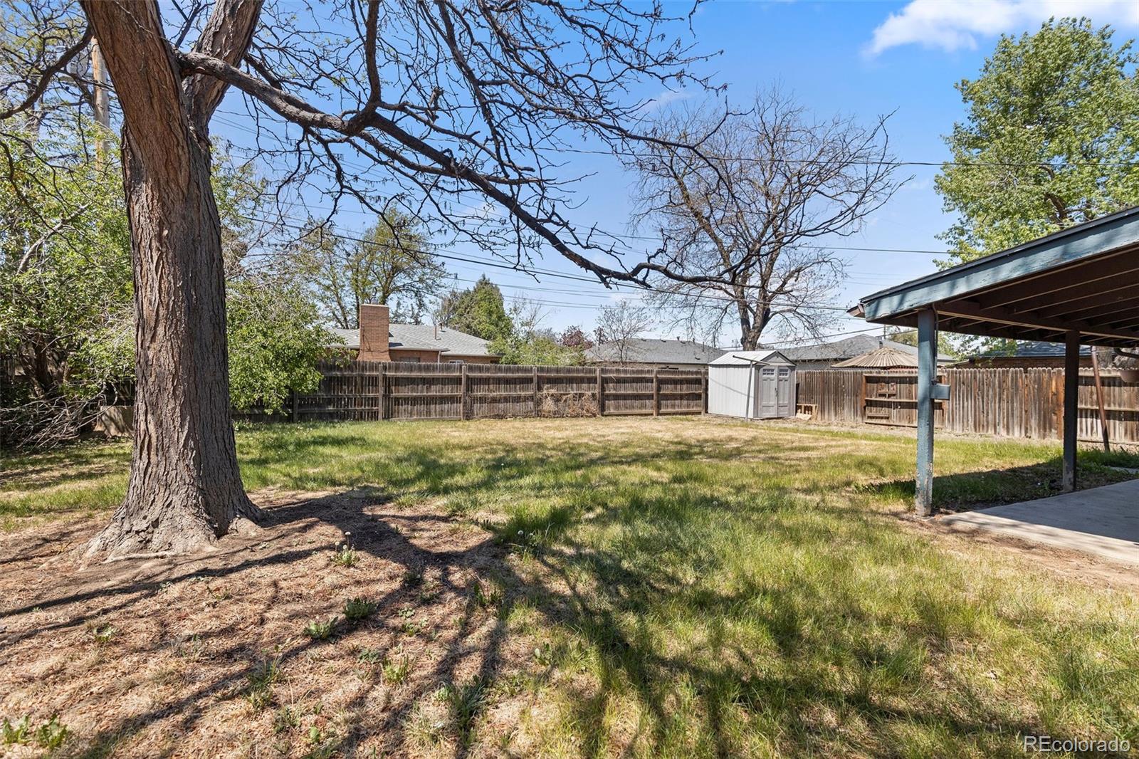 1283 Racine Street Aurora, CO 80011 - Photo 19 of 25 a view of a house with a yard