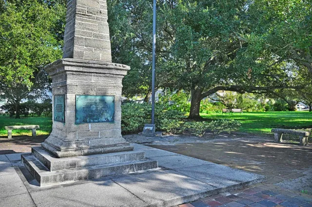a view of a garden with pathway