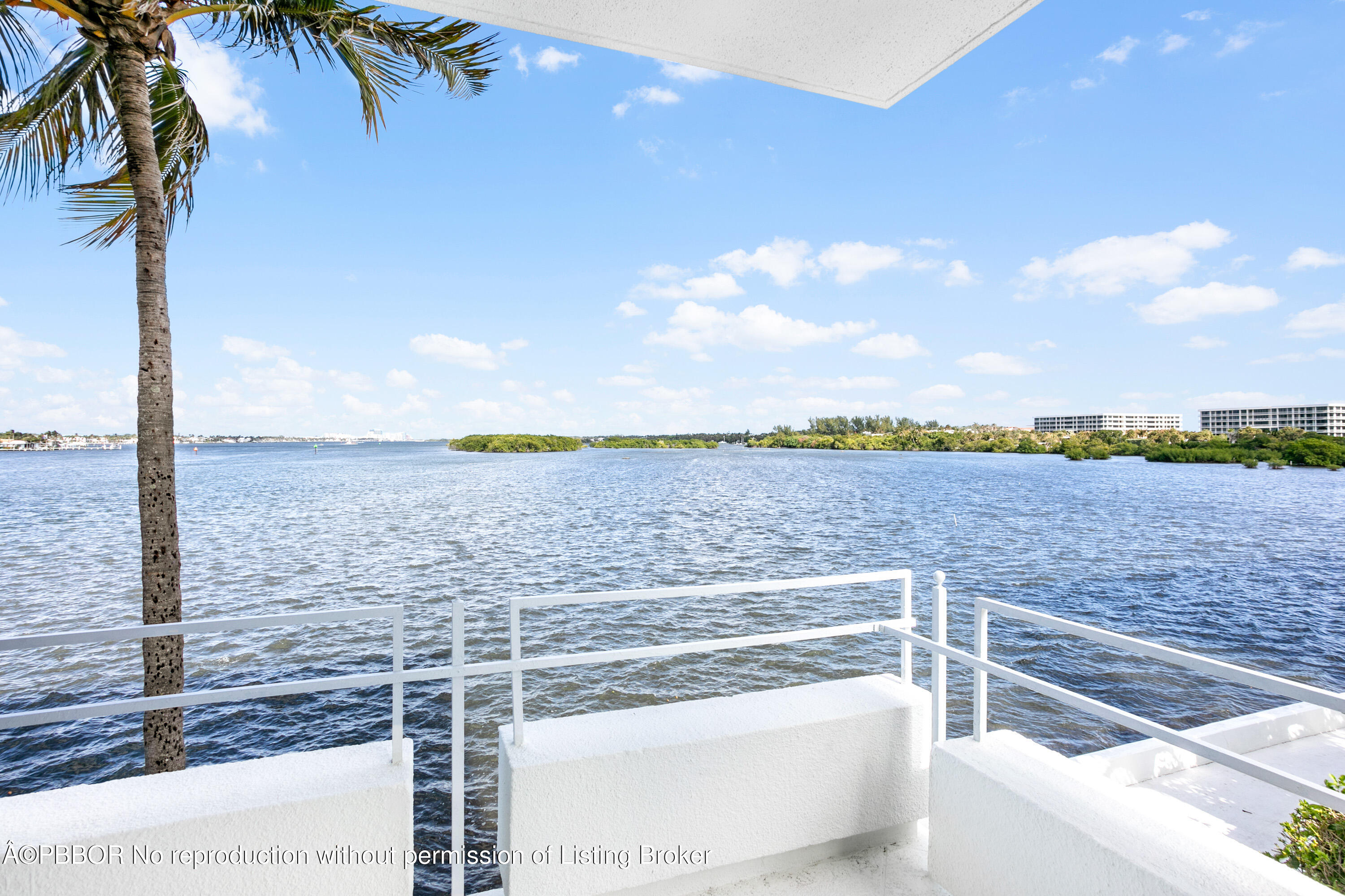 2150 Ibis Isle Road, Unit 7 Palm Beach, FL 33480 - Photo 2 of 49 a view of ocean from a terrace