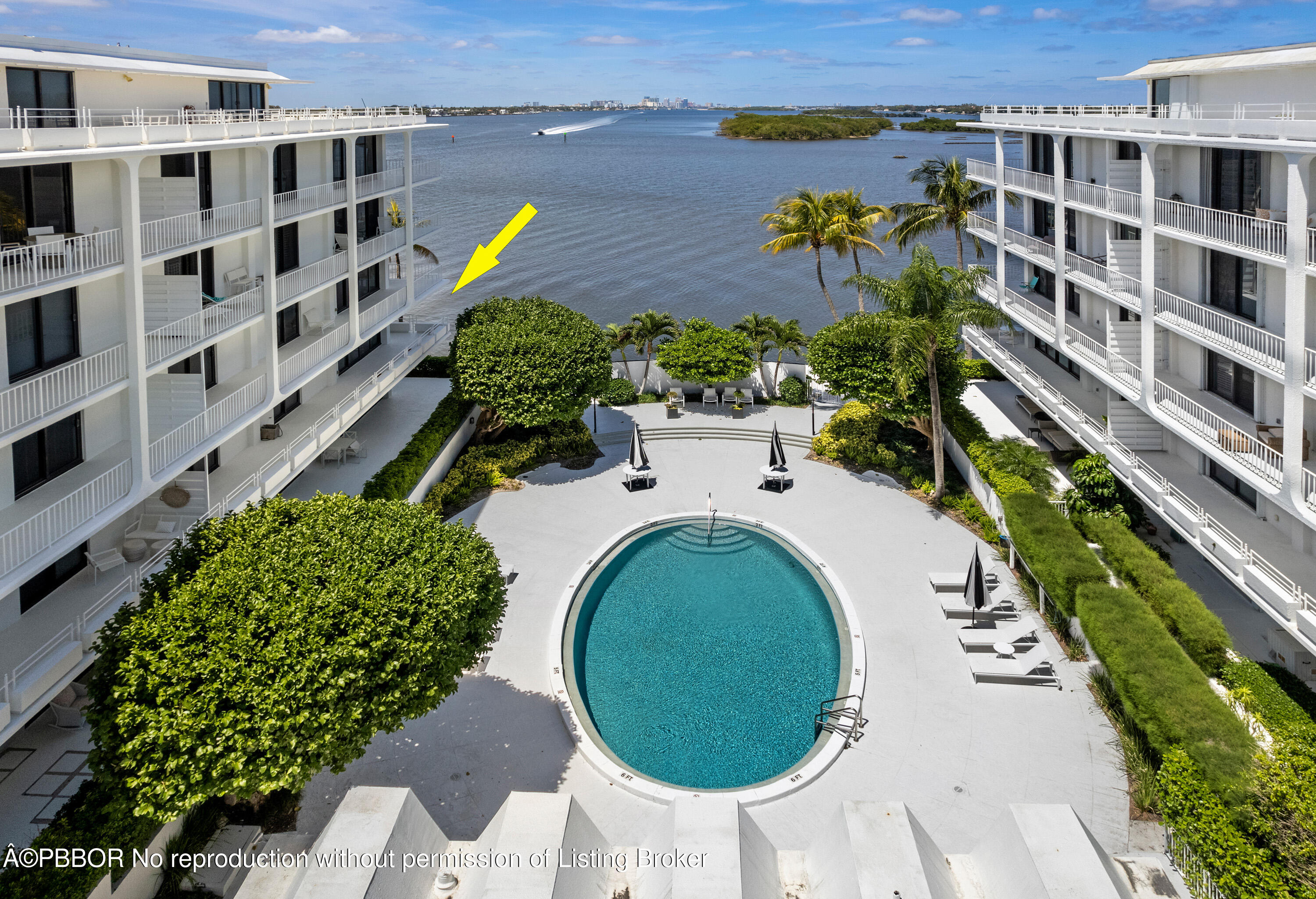 2150 Ibis Isle Road, Unit 7 Palm Beach, FL 33480 - Photo 38 of 49 view of building with an outdoor space