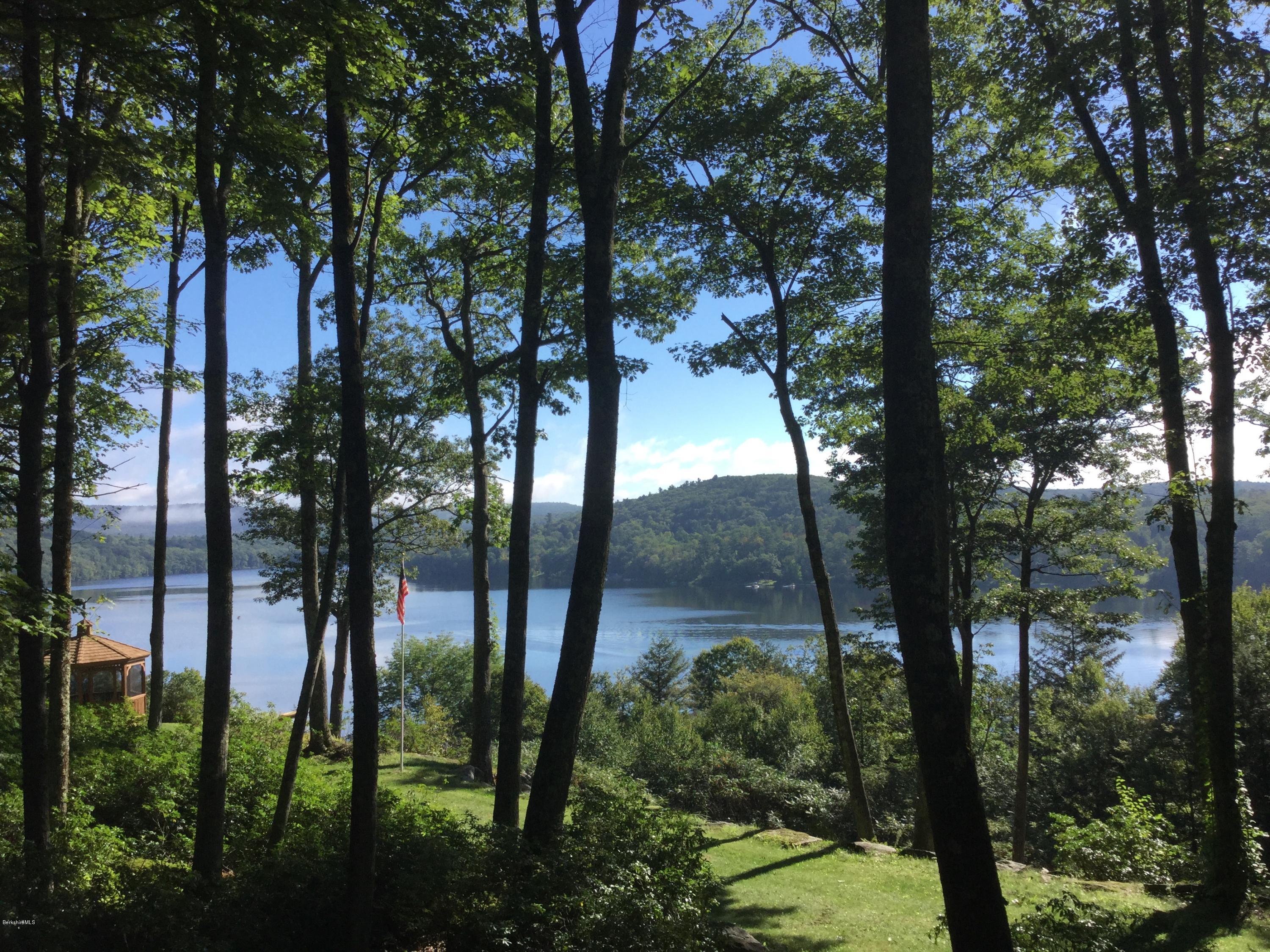 17A Goose Pond Road Tyringham, MA 01238 - Photo 2 of 29 a view of mountain view from a balcony