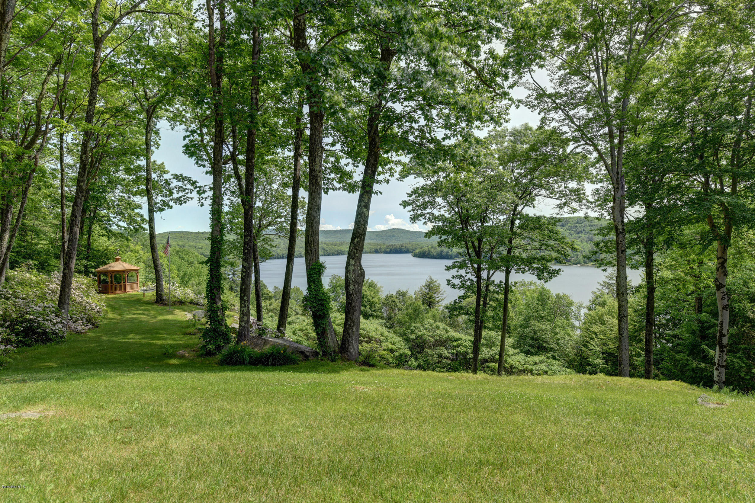 17A Goose Pond Road Tyringham, MA 01238 - Photo 21 of 29 a view of backyard with green space