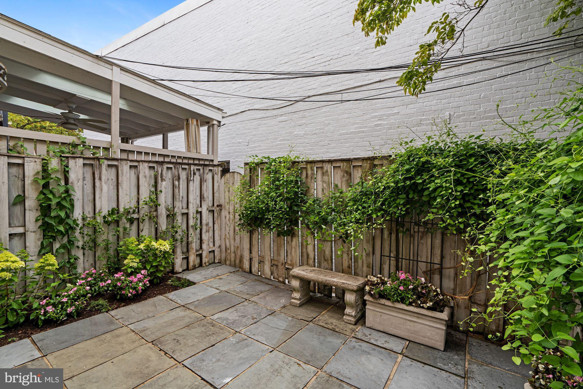 3404 Dent Place Northwest Washington, DC 20007 - Photo 14 of 16 Rear Patio