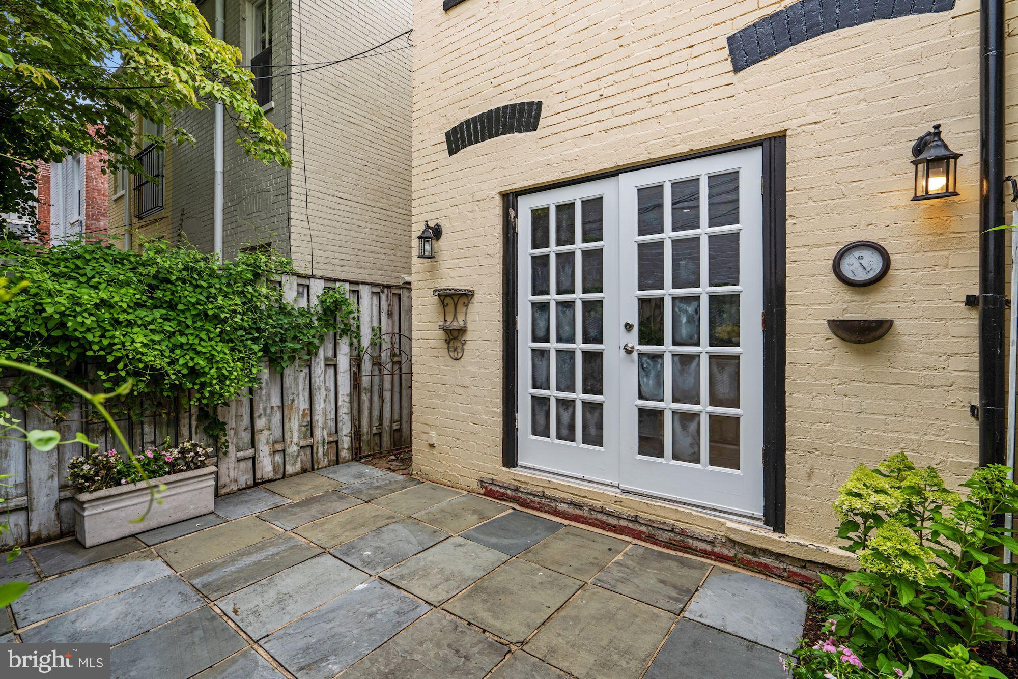 3404 Dent Place Northwest Washington, DC 20007 - Photo 15 of 16 Rear Patio