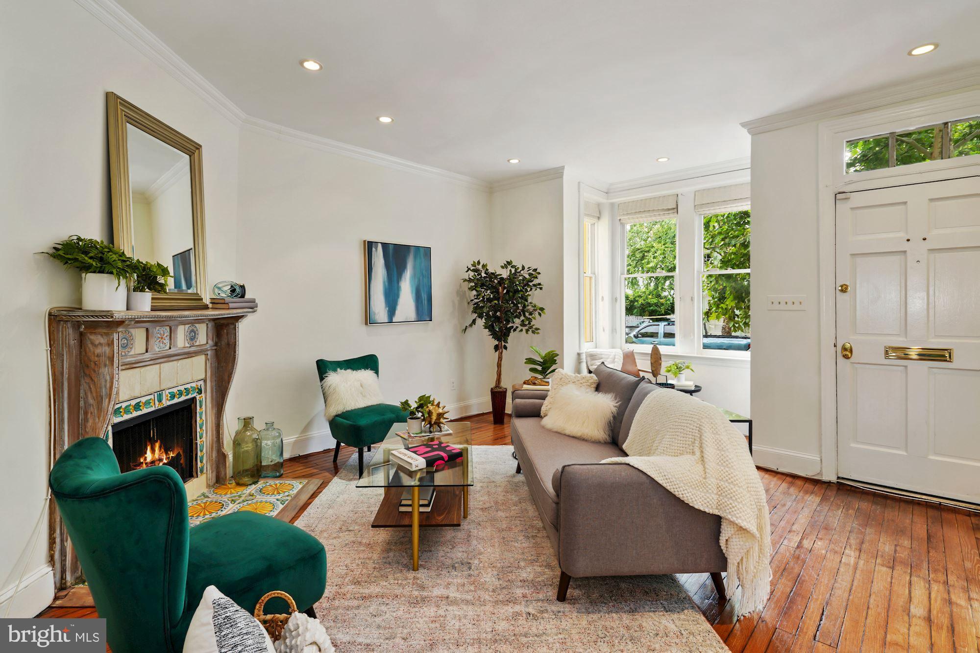 3404 Dent Place Northwest Washington, DC 20007 - Photo 2 of 16 Living Room