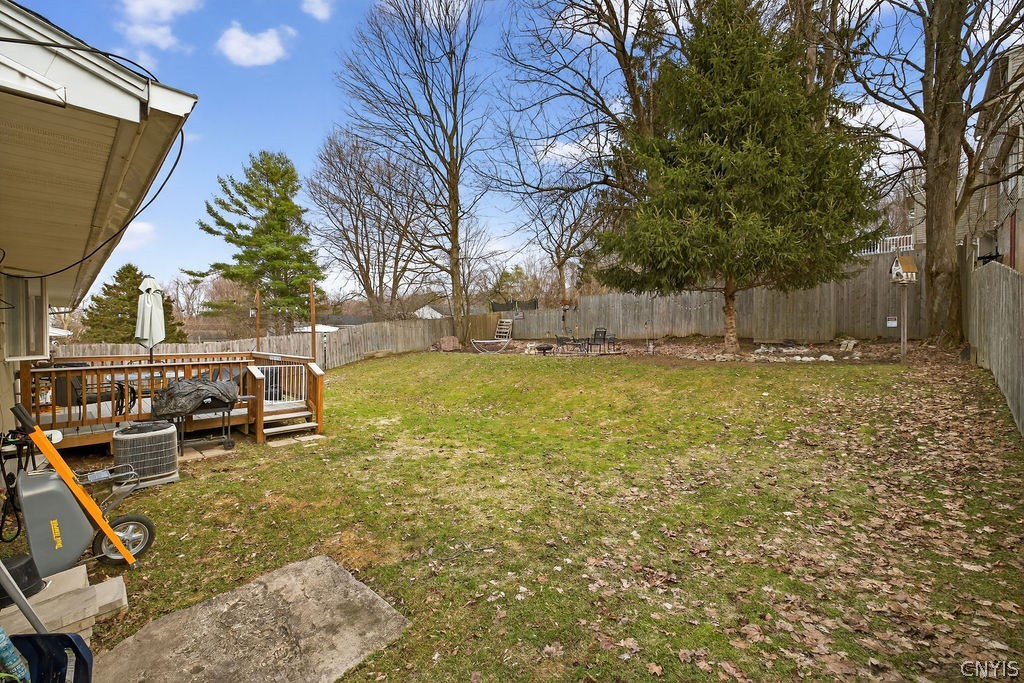 107 Sheraton Road Onondaga, NY 13219 - Photo 35 of 40 Backyard - fully fenced