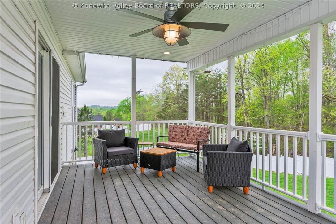 1007 Shiloh Road Milton, WV 25541 - Photo 25 of 27 Back Porch