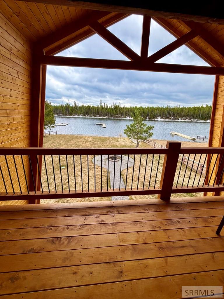 3776 Snake River Road Island Park, ID 83429 - Photo 22 of 70 Views from master balcony