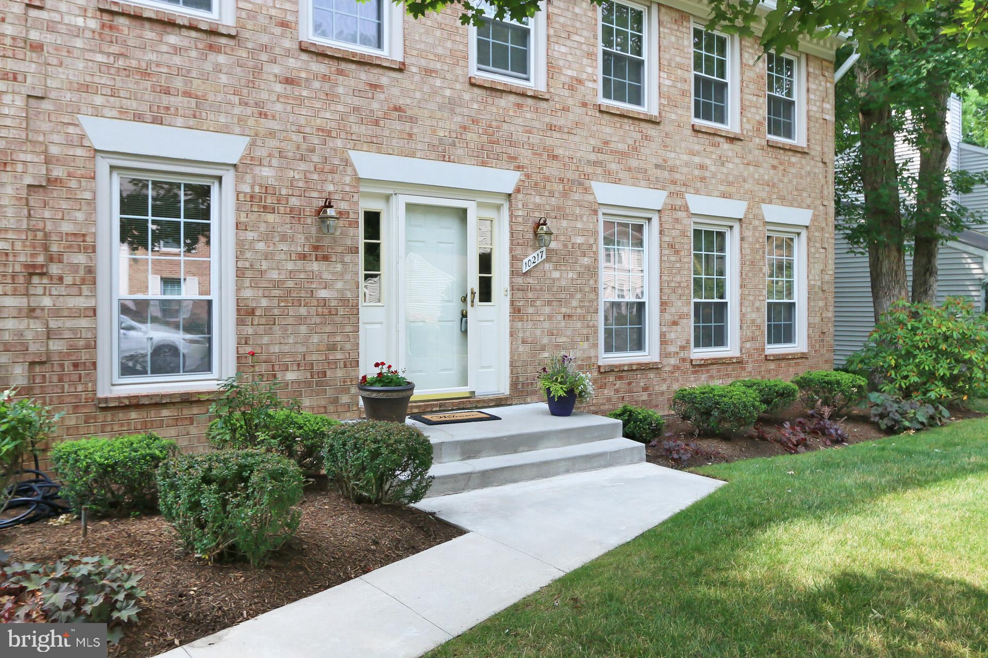 10217 Marshall Pond Road Burke, VA 22015 - Photo 2 of 47 Welcoming front walkway