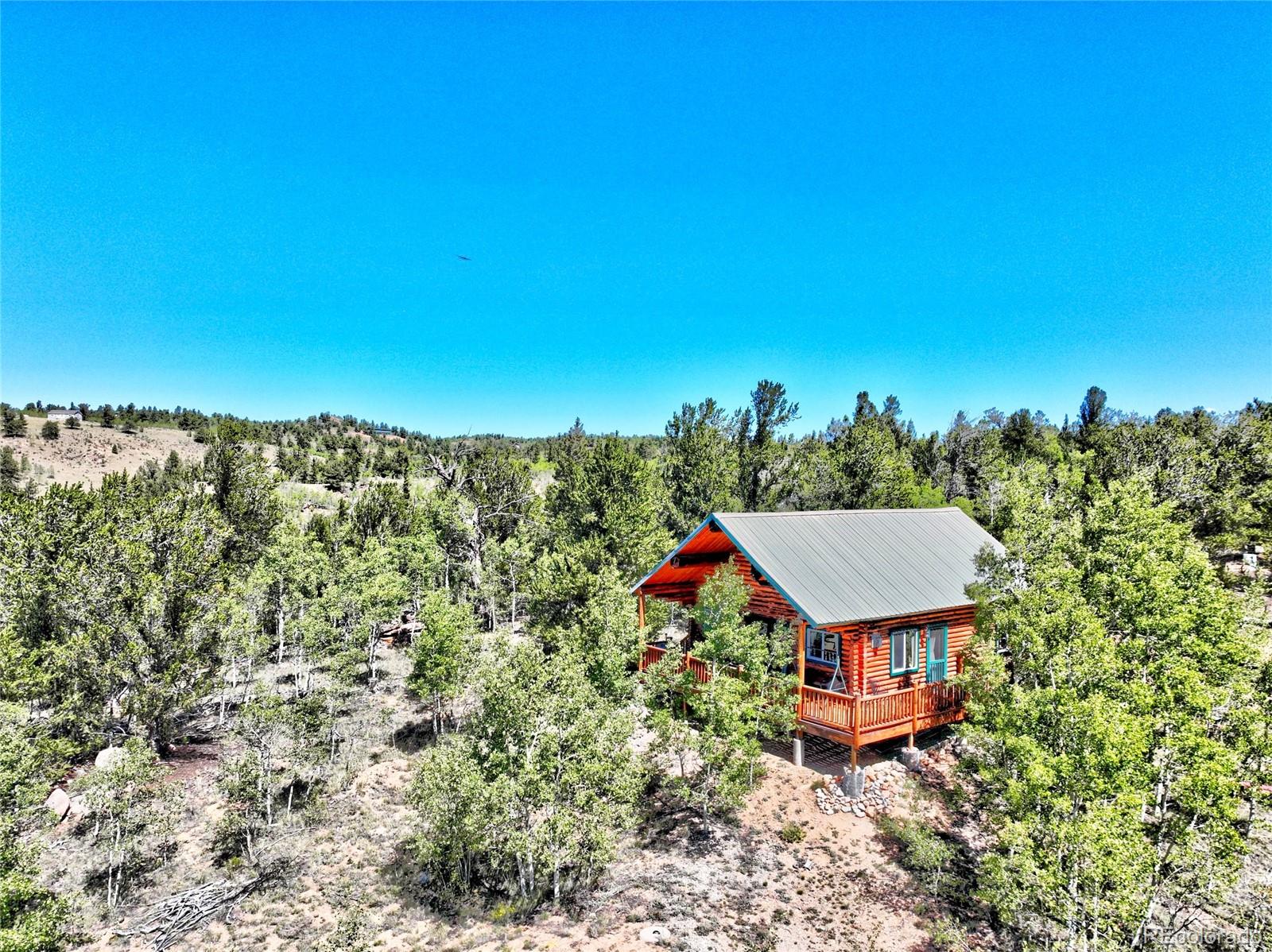 43 Pintail Road Como, CO 80432 - Photo 20 of 34 a balcony with a city view