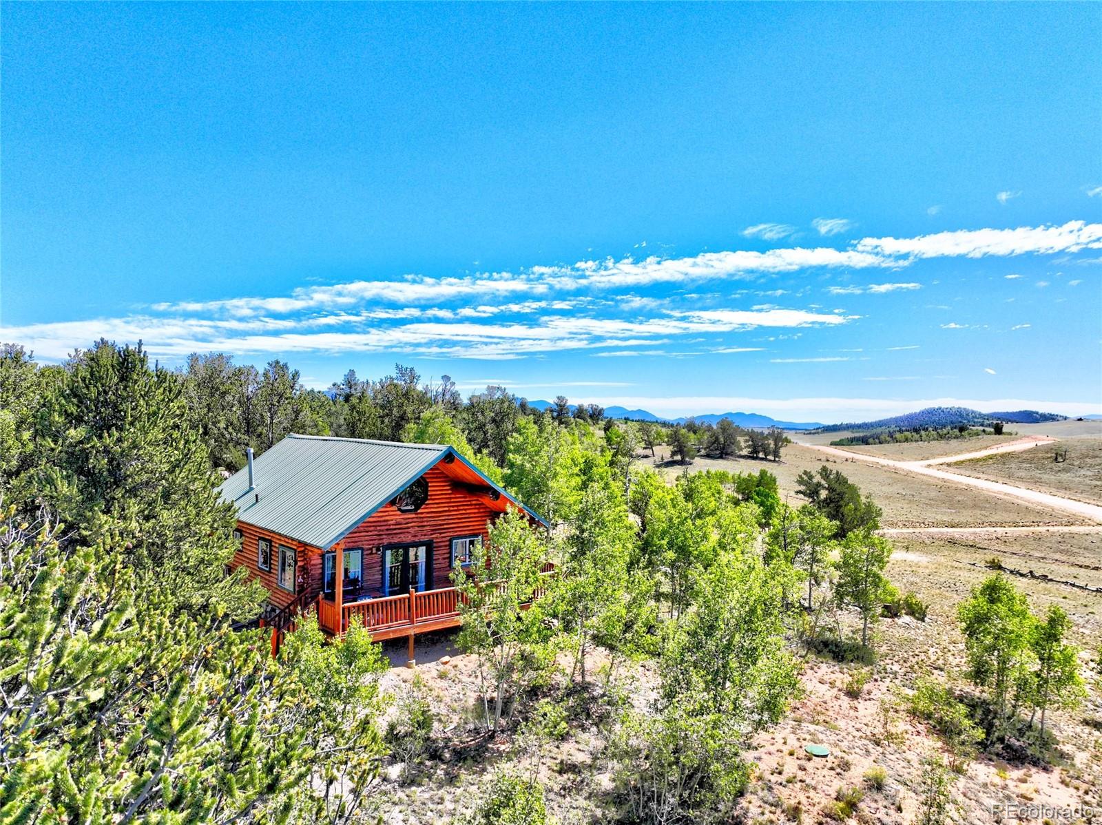 43 Pintail Road Como, CO 80432 - Photo 21 of 34 a view of a garden with an ocean