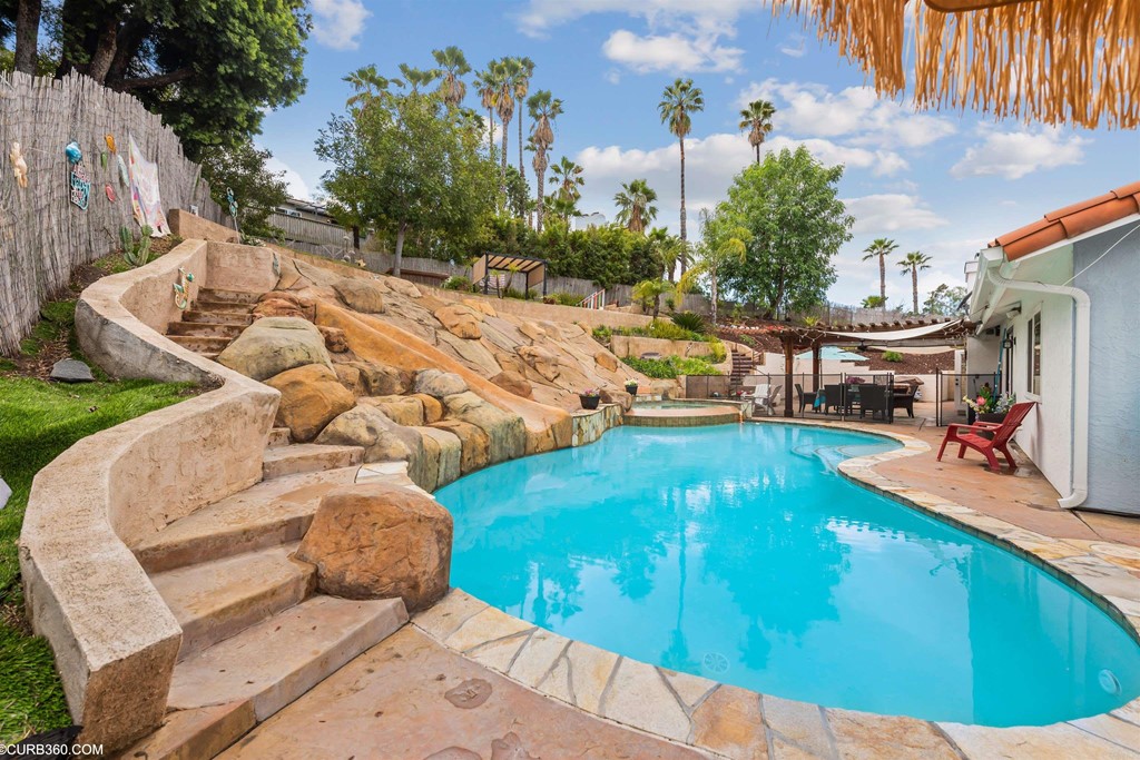 1179 Patricia Circle Vista, CA 92084 - Photo 32 of 48 a view of a swimming pool with an outdoor seating