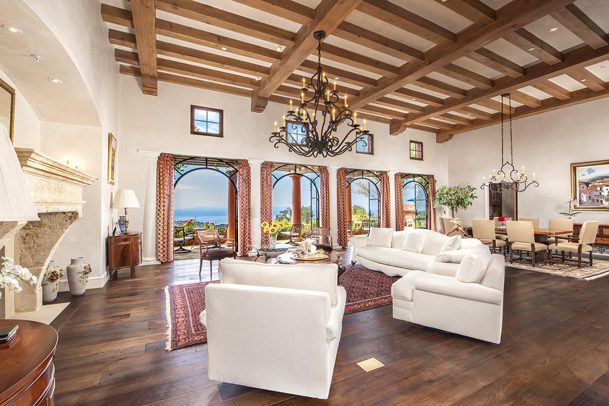 3090 Hidden Valley Lane Santa Barbara, CA 93108 - Photo 7 of 31 Great Room/Dining