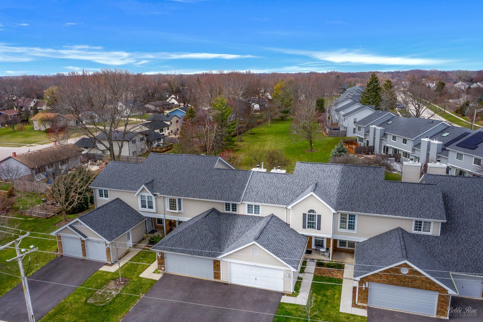 834 Golf Course Road Crystal Lake, IL 60014 - Photo 2 of 40 an aerial view of residential houses with outdoor space and ocean view