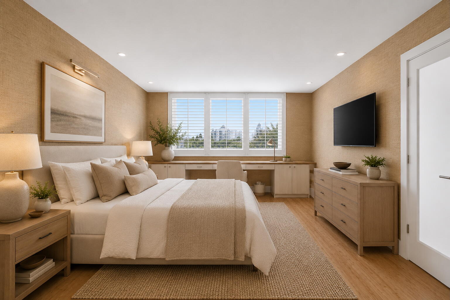 901 East Camino, Unit 4C Boca Raton, FL 33432 - Photo 31 of 71 BEDROOM-02-WITH-EXSITING-WALLPAPER