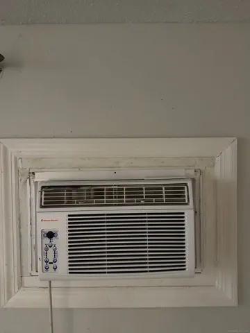 a view of a fireplace