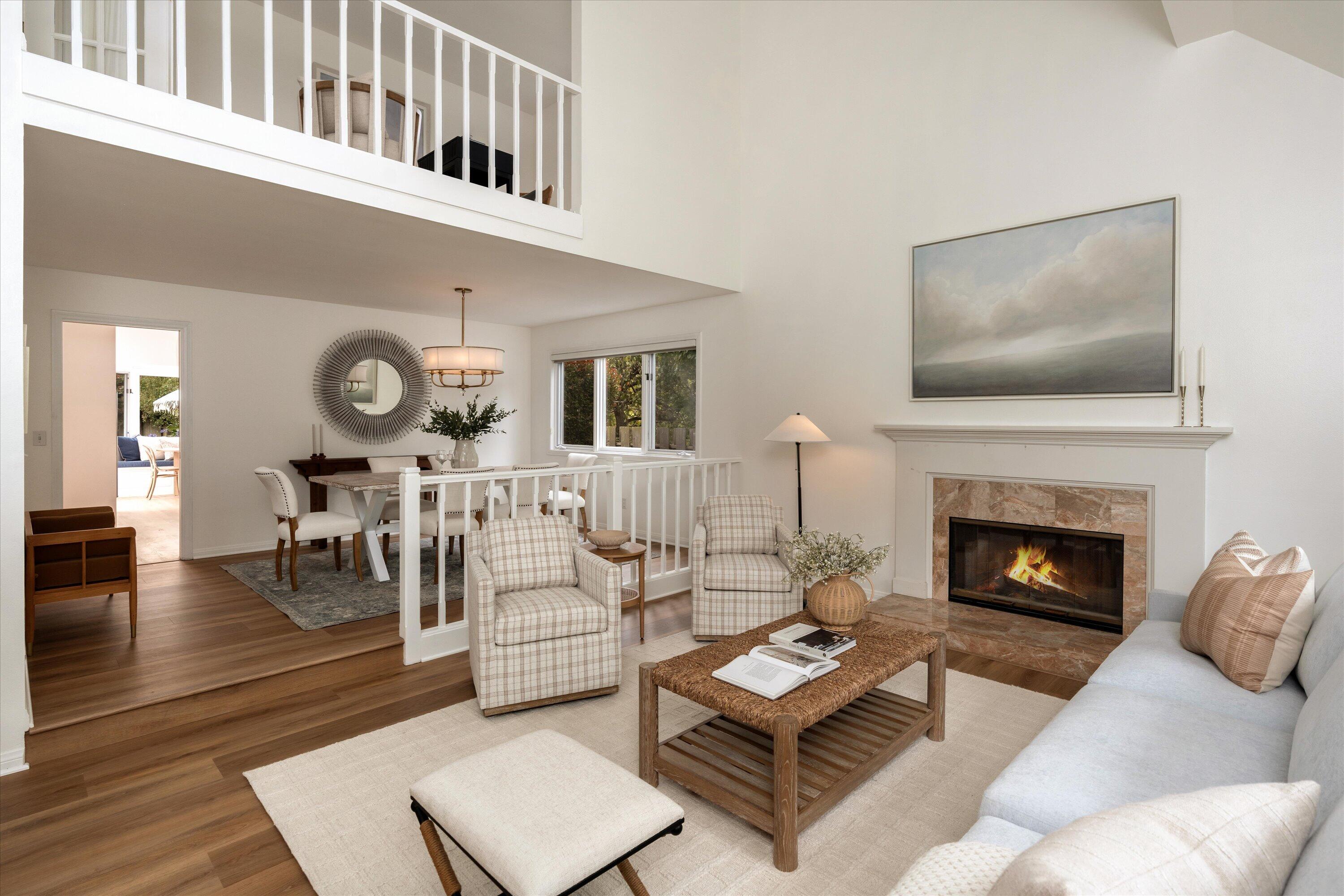 176 Toro Canyon Road Carpinteria, CA 93013 - Photo 9 of 40 Living Room/Dining