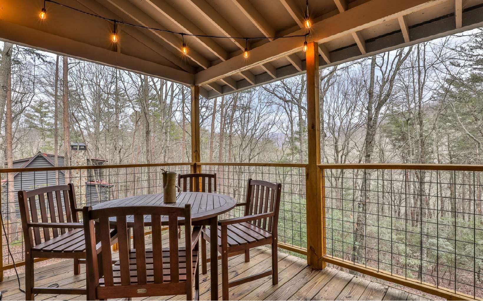 241 Walnut Mountain Road Ellijay, GA 30536 - Photo 33 of 34 a view of balcony with wooden floor