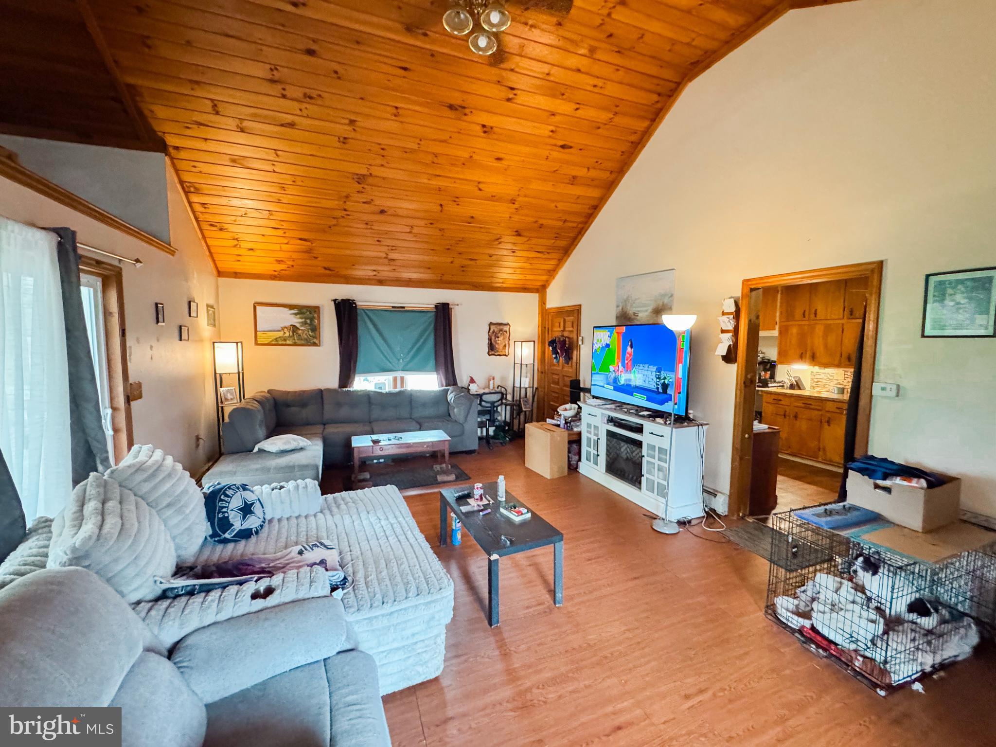 416 Dry Valley Road Burnham, PA 17009 - Photo 3 of 23 a living room with furniture and a flat screen tv
