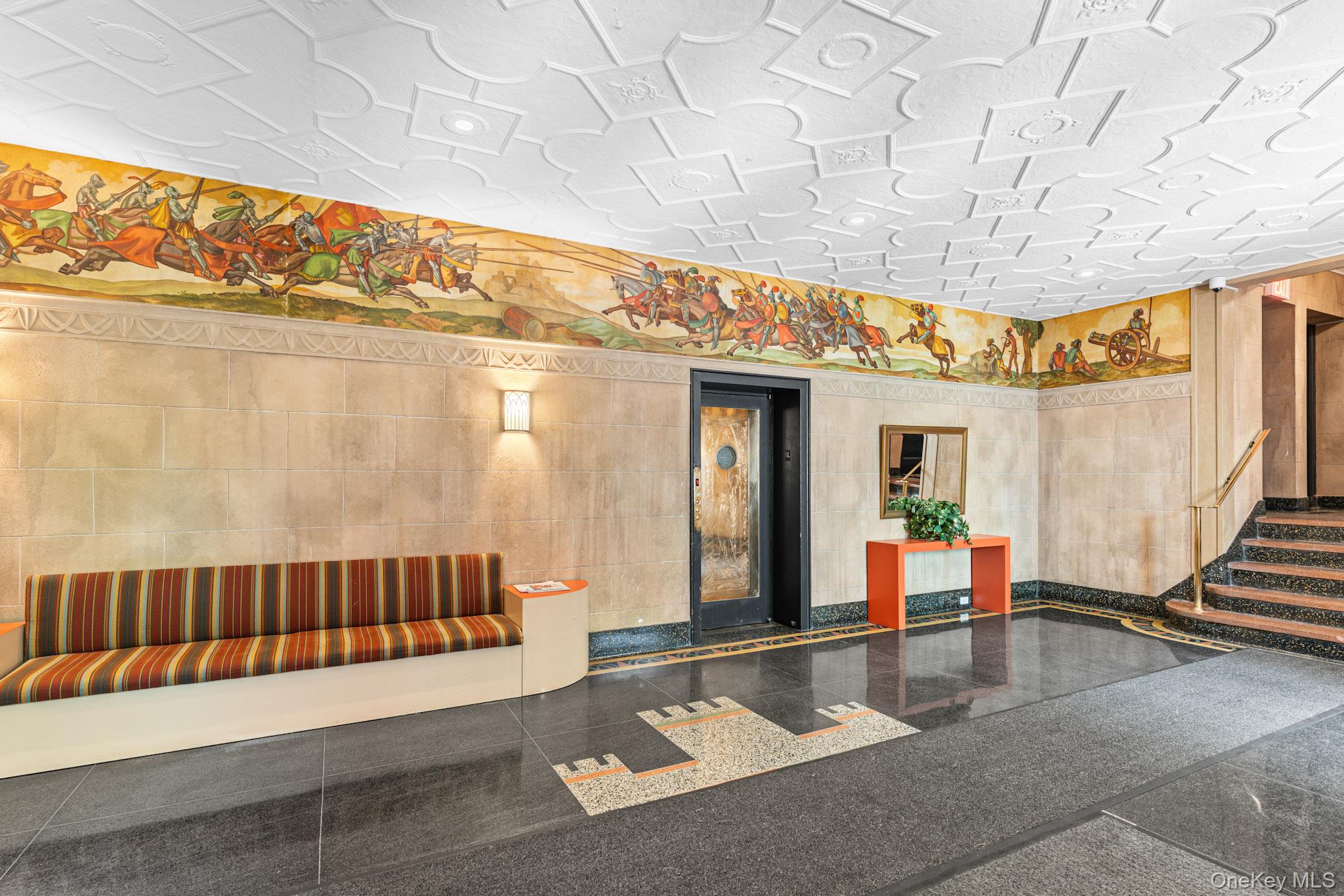 4445 Post Road, Unit 3H Bronx, NY 10471 - Photo 5 of 21 Beautiful Art Deco Lobby