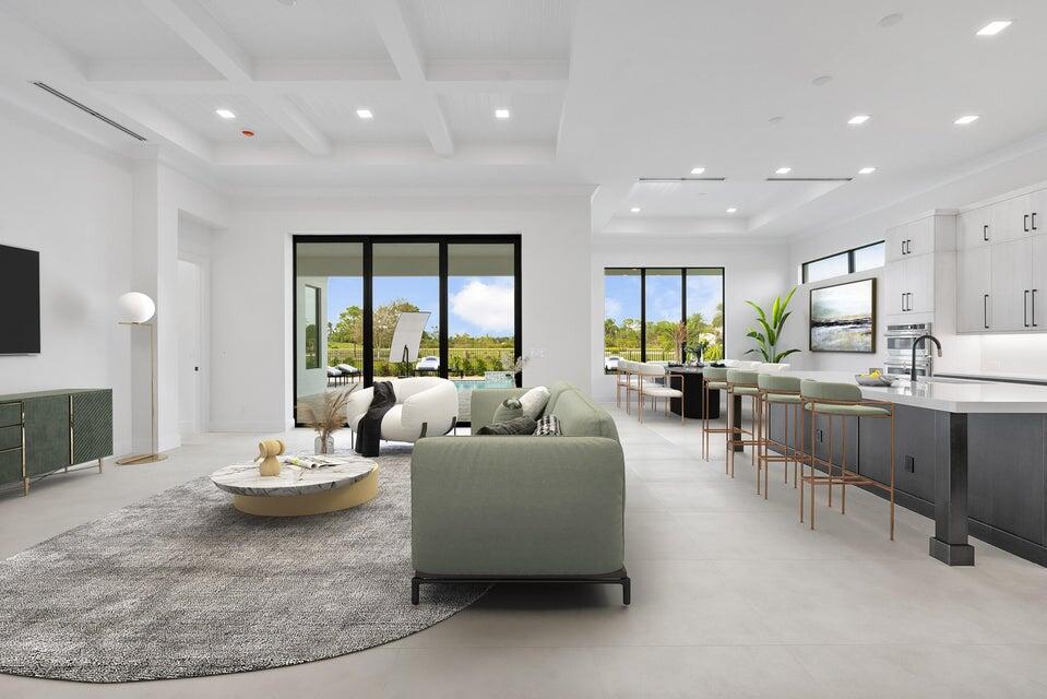 170 Southeast Rio Angelica Port St. Lucie, FL 34984 - Photo 4 of 55 a living room with furniture and a large window