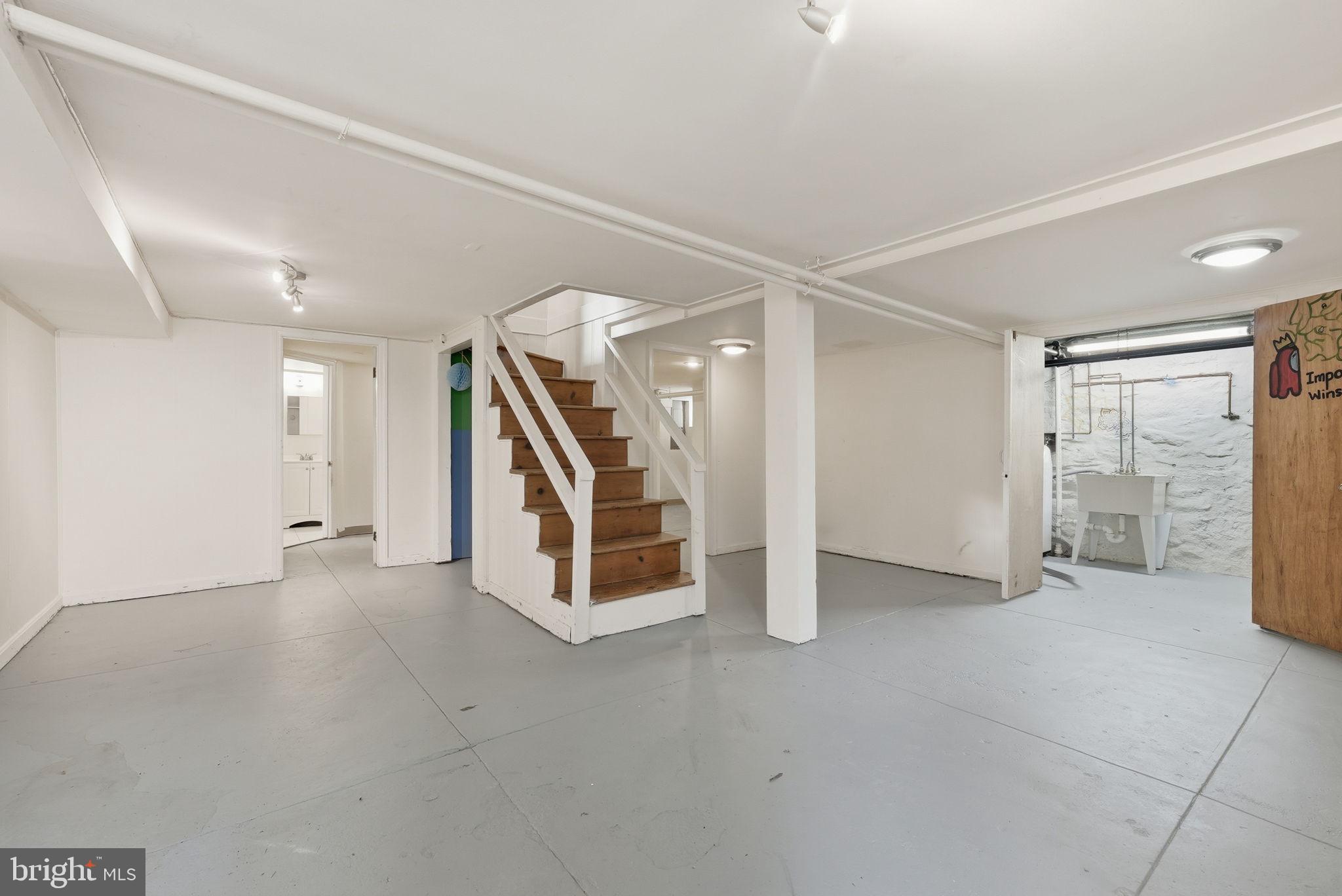 1319 Decatur Street Northwest Washington, DC 20011 - Photo 24 of 33 Open Bright Lower Level