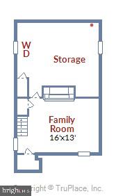 4127 Westview Road Baltimore, MD 21218 - Photo 42 of 43 Lower level floor plan