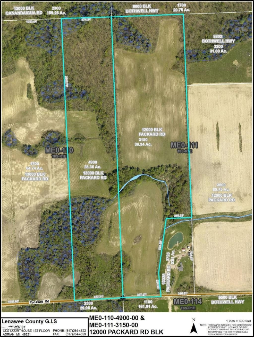 1200 Parkard Rd Aerial view