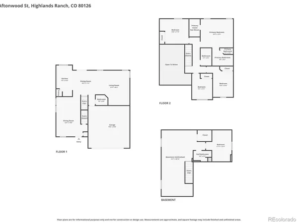 $585,000 | 9860 Aftonwood Street, Highlands Ranch, CO 80126