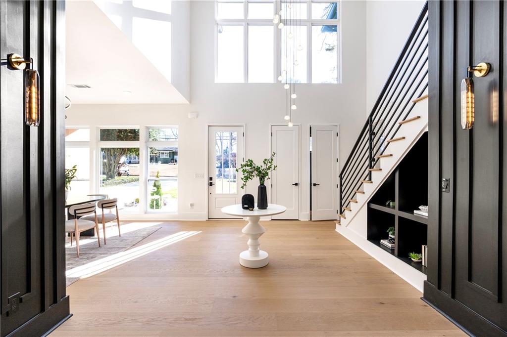 2986 San Jose Drive Decatur, GA 30032 - Photo 26 of 71 a view of an entryway with wooden floor and a livingroom view
