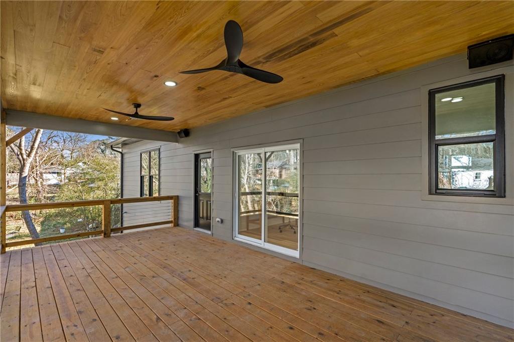 2986 San Jose Drive Decatur, GA 30032 - Photo 59 of 71 an empty room with wooden floor and windows