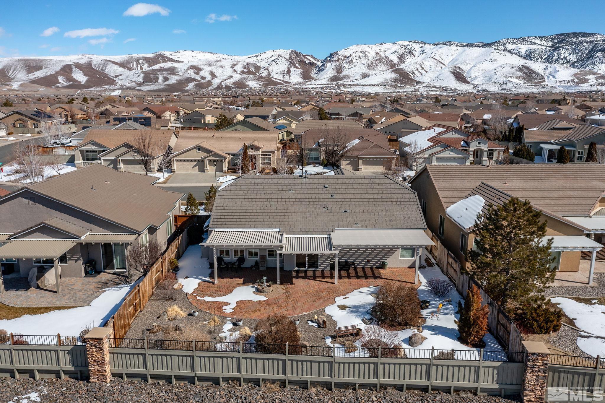 10425 Chantilly Way Reno, NV 89521 - Photo 25 of 33 an aerial view of a house