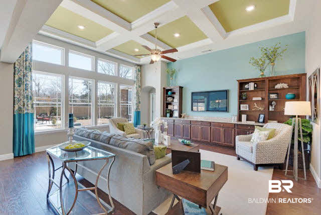 12448 Squirrel Drive Daphne, AL 36527 - Photo 7 of 25 12' Ceiling with coffer grid