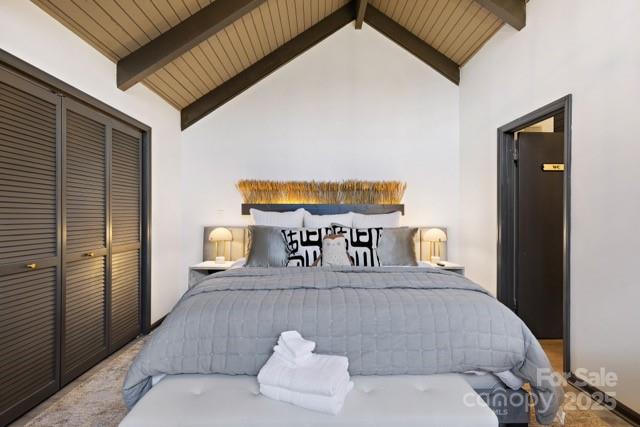 105 Beechtop Road Beech Mountain, NC 28604 - Photo 25 of 42 a view of bedroom with furniture