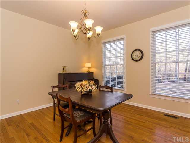 596 Eagle Point Road Pittsboro, NC 27312 - Photo 7 of 25 This home has a neutral color palate and is move-in ready. You just have to decide where to place your furniture! Dining Room