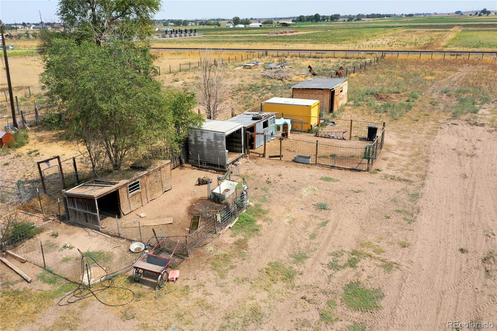 820 South Denver Avenue Fort Lupton, CO 80621 - Photo 33 of 40 a view of a terrace with furniture and outdoor space
