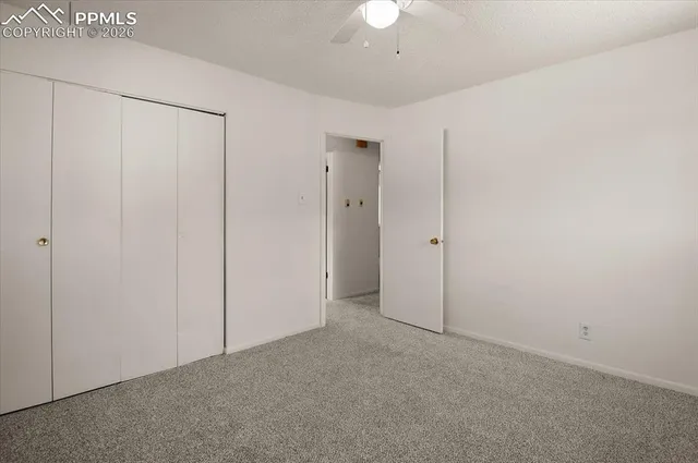 an empty room with window