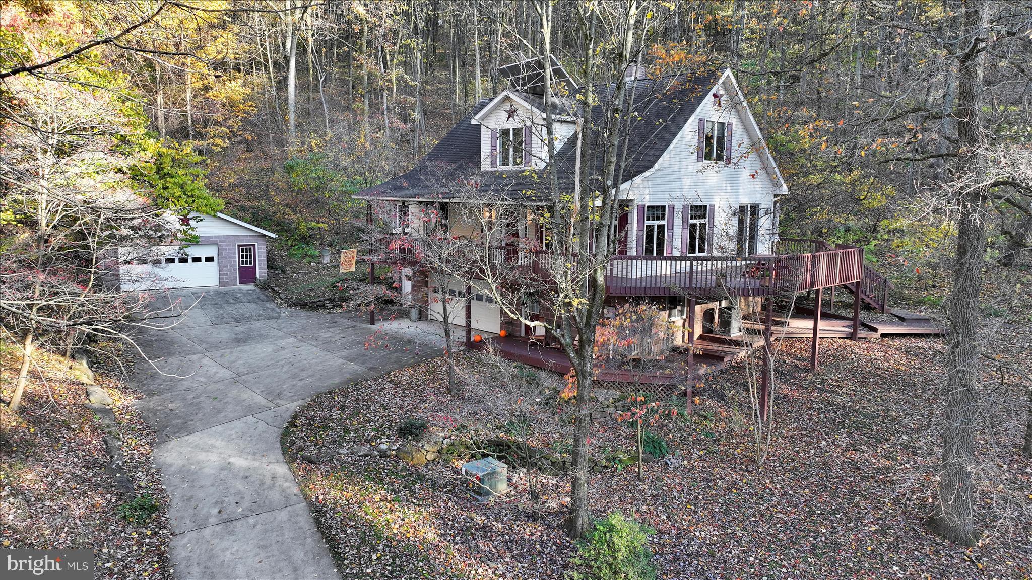 364 Michters Road Newmanstown, PA 17073 - Photo 7 of 56 a front view of a house with a yard and balcony