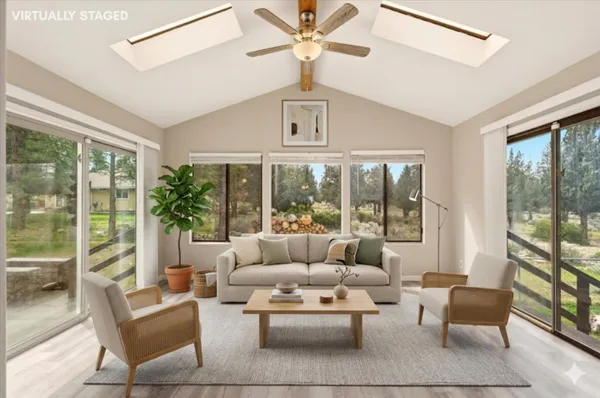 a backyard of a house with barbeque oven