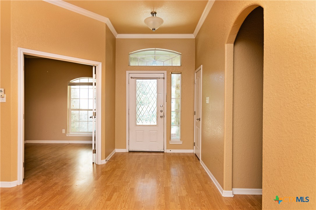 115 Squire Loop Belton, TX 76513 - Photo 29 of 38 a view of an entryway with wooden floor