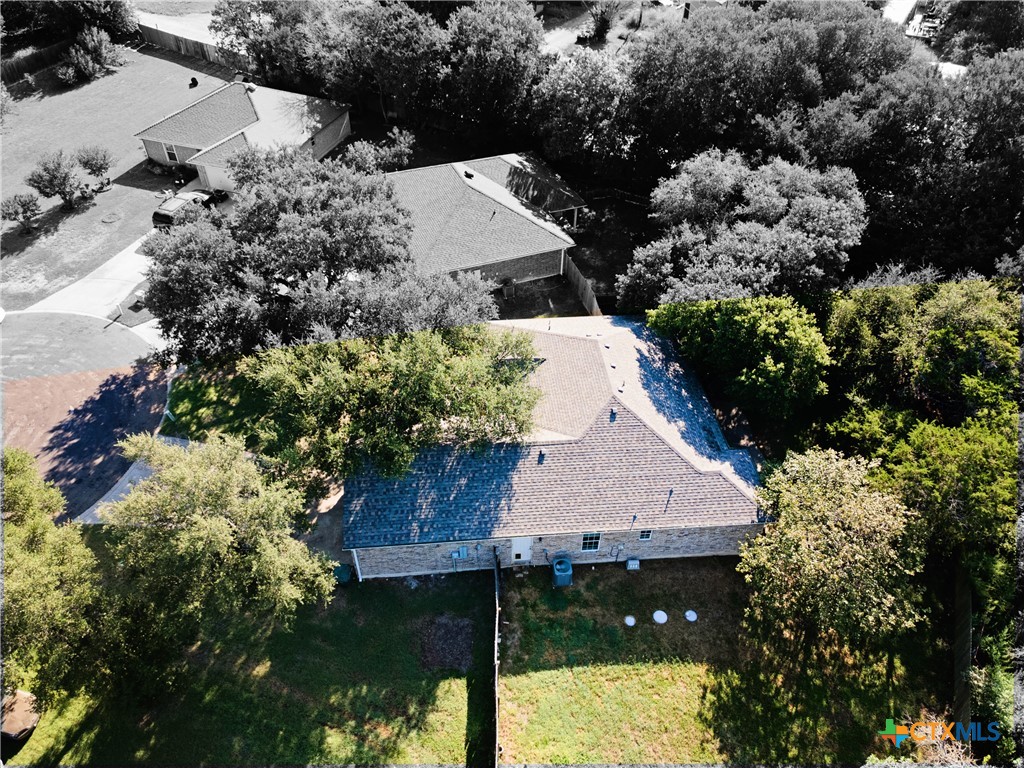 115 Squire Loop Belton, TX 76513 - Photo 7 of 38 a aerial view of a house with a yard and garden