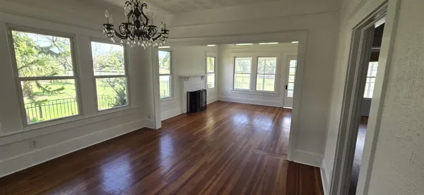 a view of livingroom with window