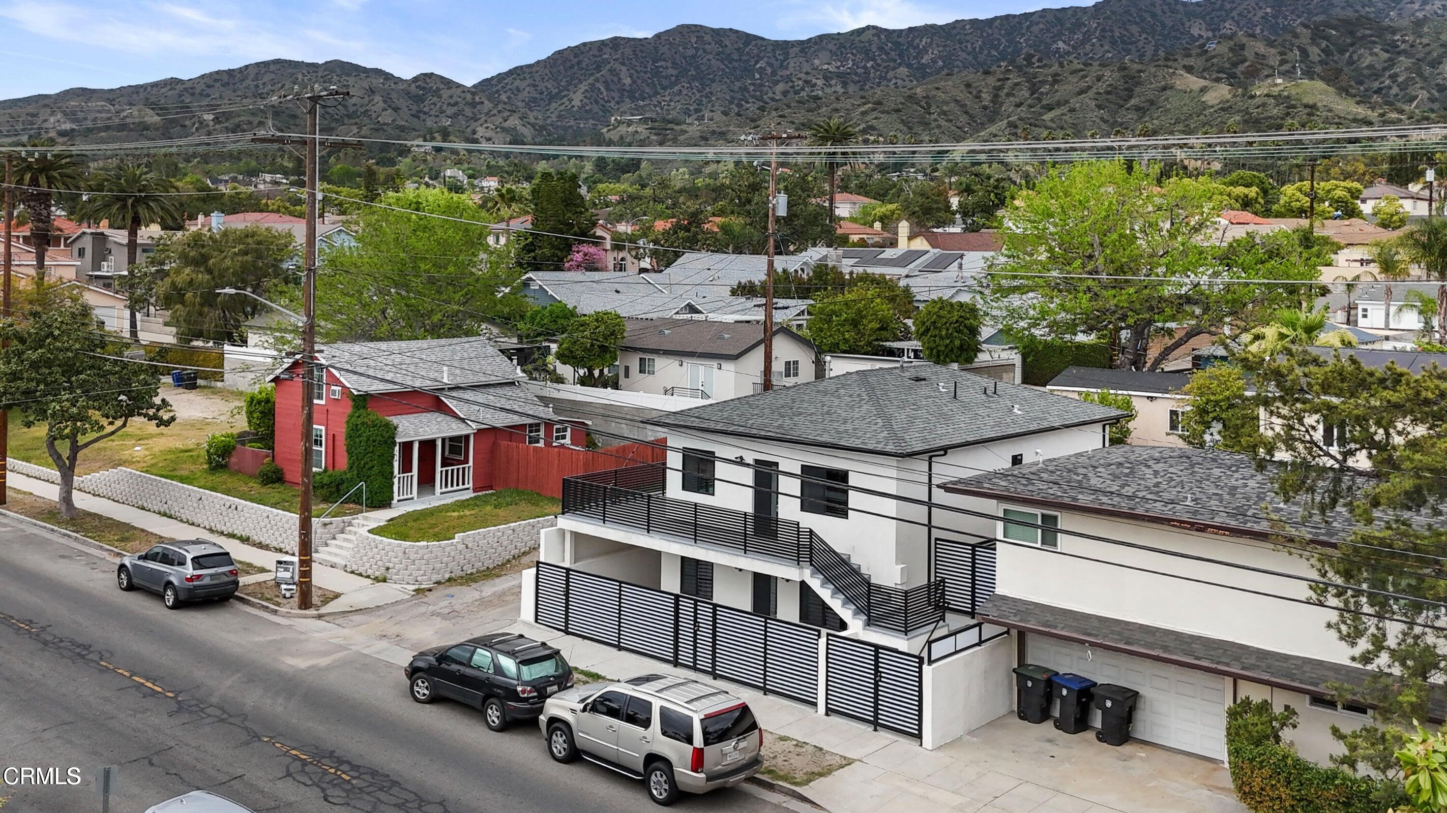 112 North Kenneth Road, Unit 101 Burbank, CA 91501 - Photo 20 of 20 an aerial view of a house with yard swimming pool and outdoor seating